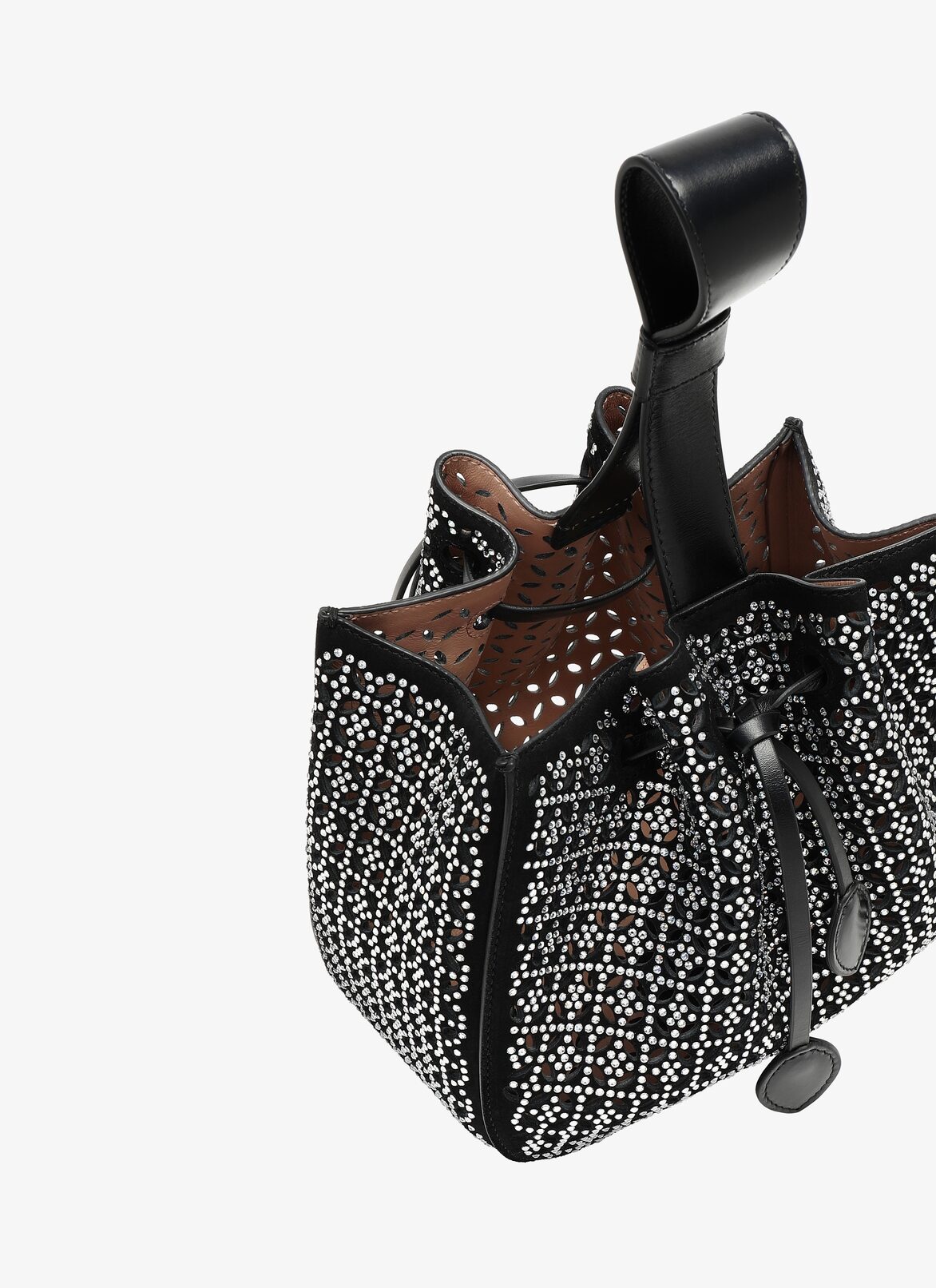 Rose-Marie Small Handbag  ALAÏA BLACK ROSE-MARIE SMALL HANDBAG